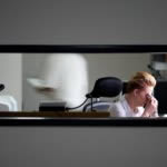 Examining diamonds in the Symmetry Gemmological Laboratory