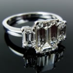 All diamonds are assessed for the 4Cs, Colour, Clarity, Cut quality and Carat weight.