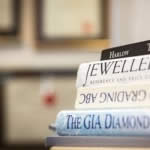 Jewellery related books and magazines for while-you-wait valuation clients