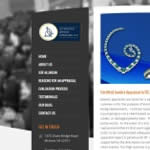 Accredited Jewelry Appraisers' website is fully responsive and includes a blog section authored by Jeff.