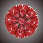 ADDEO Appraisals use several instruments to assess the light performance of cut diamonds. Here is an image taken through an IdealScope, designed to assess light leakage and return.