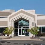 American Gem Registry is located within a modern office building on Ward Road, Arvada CO. Photo: Loopnet