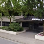 The approach to Northwest Gem Lab's offices in Bellevue WA